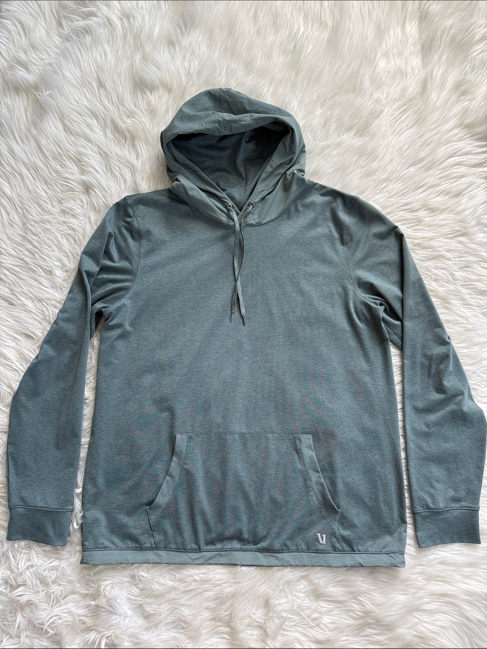 Vuori Sunday Element Hoodie Green Size XL - Picture 5 of 13